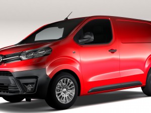 toyota proace van l1 2017 Modèle 3D