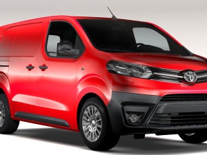 toyota proace van l1 2017 Modèle 3D