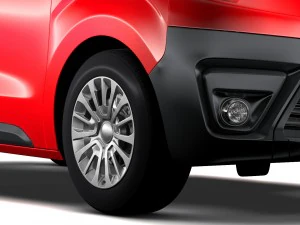 toyota proace van l1 2017 3D Model