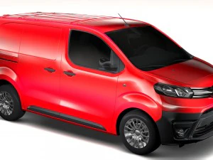 toyota proace van l1 2017 3D Model