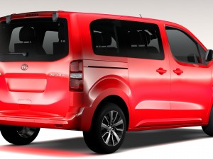 toyota proace verso l1 2017 Modelo 3D