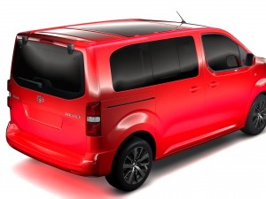 toyota proace verso l1 2017 Modelo 3D
