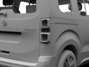 toyota proace verso l1 2017 Modelo 3D