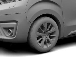toyota proace verso l1 2017 3D Model