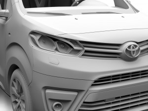 toyota proace verso l1 2017 Modelo 3D