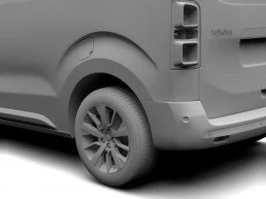 toyota proace verso l1 2017 3D Model