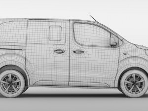toyota proace verso l1 2017 Modelo 3D