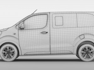 toyota proace verso l1 2017 Modelo 3D