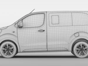 toyota proace verso l1 2017 3D Model