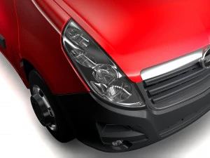 opel movano l3h3 van 2016 3D Model