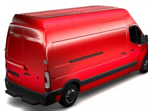 opel movano l3h3 van 2016 3D Model