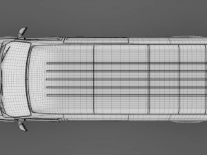 opel movano l3h3 van 2016 3D Model