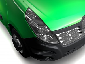 renault master l3h3 van 2017 3D 모델