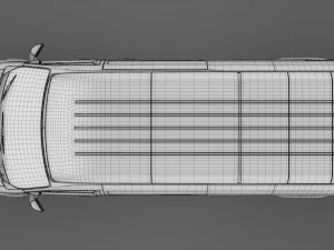 renault master l3h3 van 2017 3D Model