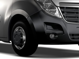 vauxhall movano l3h3 van 2016 3D मॉडल