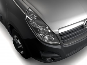 vauxhall movano l3h3 van 2016 3D मॉडल