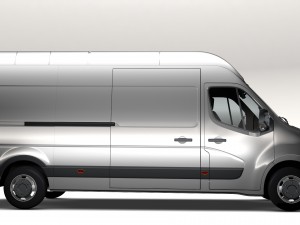 vauxhall movano l3h3 van 2016 3D मॉडल