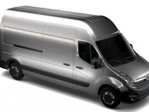 vauxhall movano l3h3 van 2016 3D मॉडल