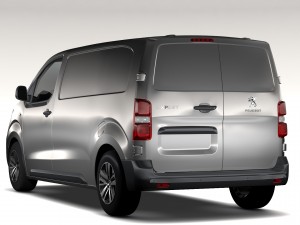peugeot expert l2 2017 Modelo 3D
