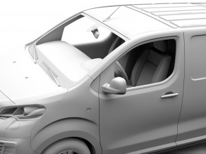 peugeot expert l2 2017 Modelo 3D