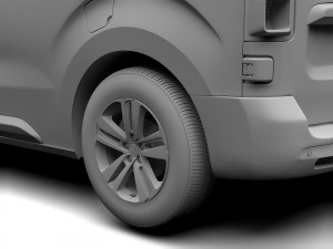 peugeot expert l2 2017 Modelo 3D
