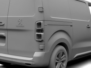 peugeot expert l2 2017 Modelo 3D