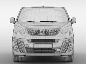 peugeot expert l2 2017 Modelo 3D