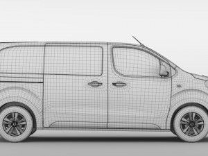 peugeot expert l2 2017 Modelo 3D