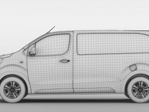 peugeot expert l2 2017 Modelo 3D