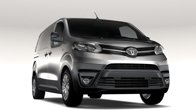 toyota proace van l2 2017 3D मॉडल .c4d .max .obj .3ds .fbx .stl .blend 