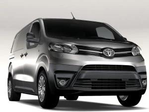 toyota proace van l2 2017 Modelo 3D