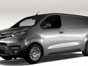 toyota proace van l2 2017 3D मॉडल