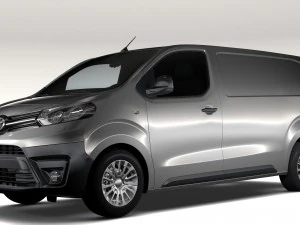 toyota proace van l2 2017 3D Model