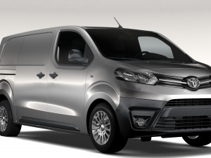 toyota proace van l2 2017 3D मॉडल