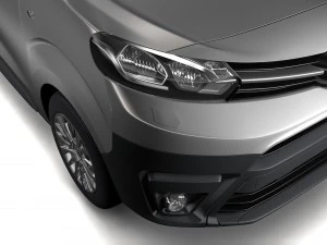 toyota proace van l2 2017 3D Model