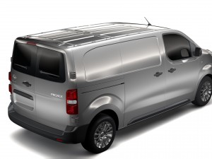 toyota proace van l2 2017 3D मॉडल