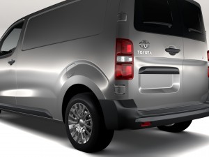 toyota proace van l2 2017 3D मॉडल