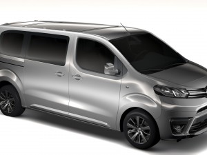 toyota proace verso l2 2017 3D Модель