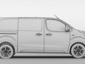 toyota proace verso l2 2017 3D Модель