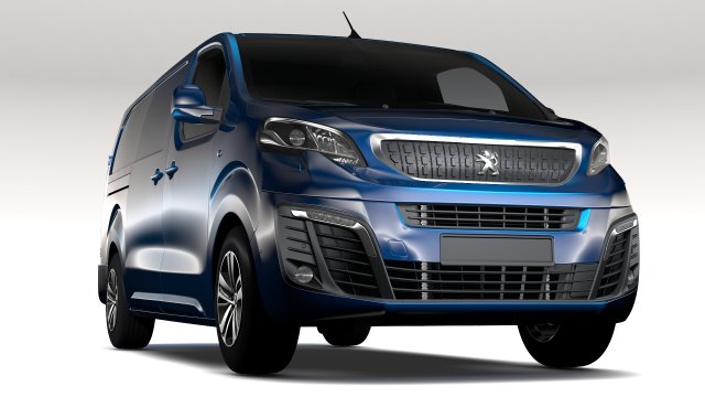  peugeot expert l3 Modelo 3D in Van y Minivan 3DExport