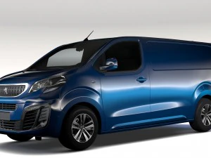 peugeot expert l3 2017 3D Model