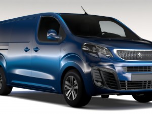 peugeot expert l3 2017 3D Model