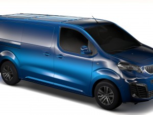peugeot expert l3 2017 3D Model