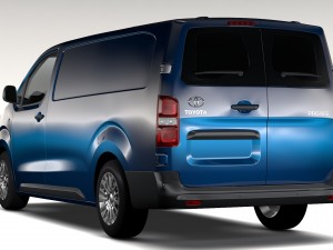 toyota proace van l3 2017 3D Model