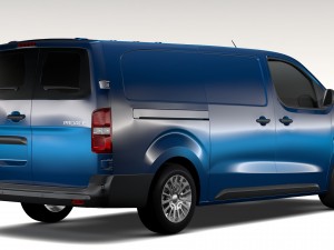 toyota proace van l3 2017 3D Model