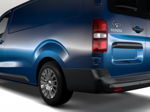 toyota proace van l3 2017 3D Model