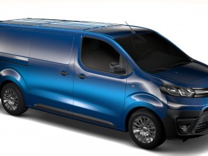 toyota proace van l3 2017 3D Model