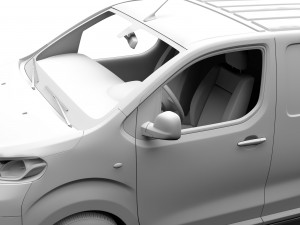 toyota proace van l3 2017 3D Model