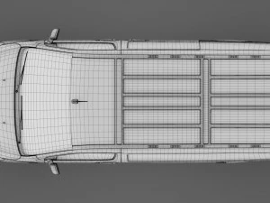 toyota proace van l3 2017 3D Model