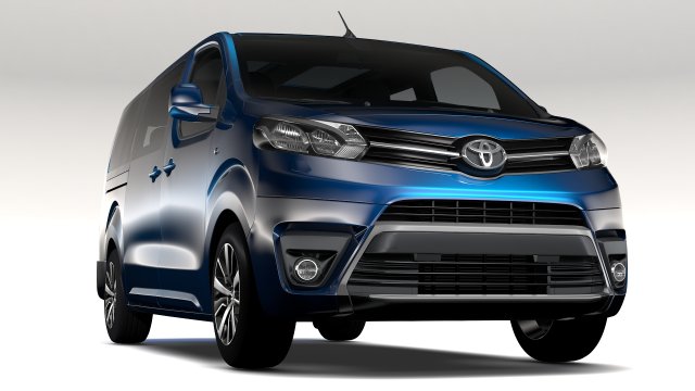 toyota proace verso l3 2017 3D Модель .c4d .max .obj .3ds .fbx .stl .blend 